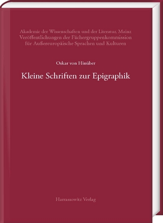 Kleine Schriften zur Epigraphik