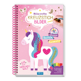 Tr&ouml;tsch Bastelbuch Besch&auml;ftigungsbuch Meine ersten Kreuzstichbilder M&auml;rchenwelt - 