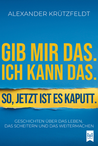 Gib mir das, ich kann das, so, jetzt ist es kaputt