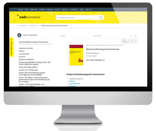 K&ouml;rperschaftsteuergesetz Kommentar online - 