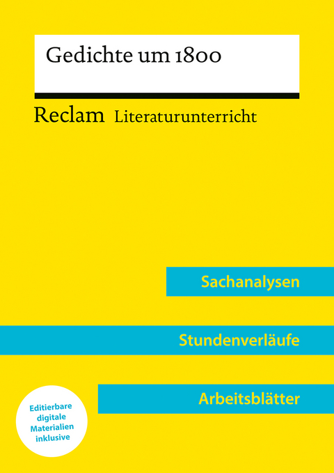 Gedichte um 1800 - Holger B&auml;uerle