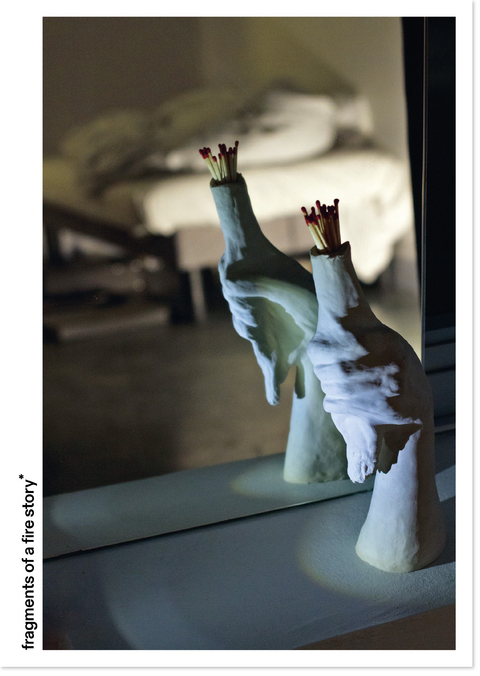 fragments of a fire strory*. Lisa Hoffmann - 