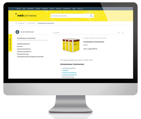 Umsatzsteuer-Kommentar online