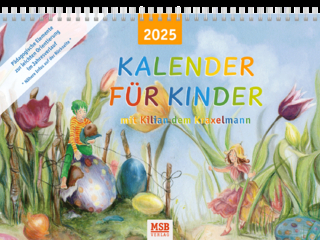 Kalender für Kinder mit Kilian dem Kraxelmann 2025