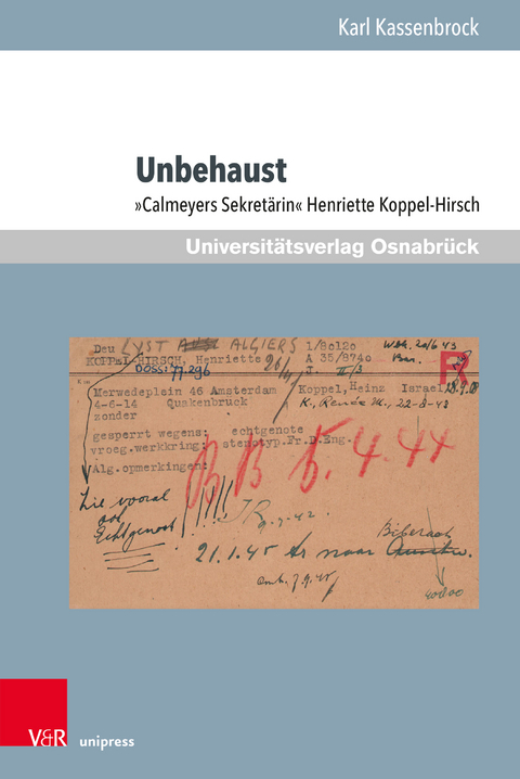 Unbehaust - Karl Kassenbrock