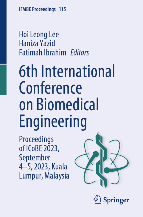 6th International Conference on Biomedical Engineering - 