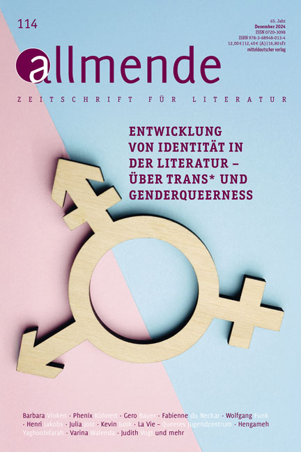 Allmende 114 &ndash; Zeitschrift f&uuml;r Literatur - 
