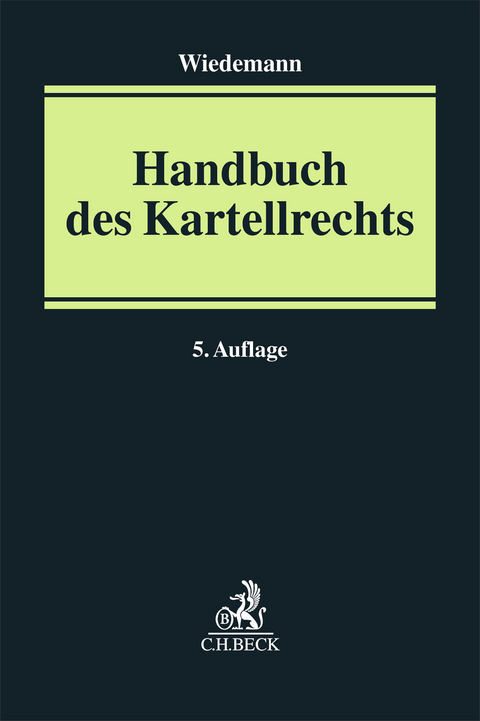 Handbuch des Kartellrechts - 