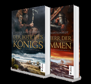 Die Britannien-Saga. Band 1 und 2: „Der Bote des Königs“ und „Der Herr der Flammen“