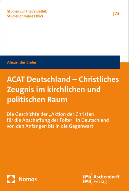 ACAT Deutschland, Christliches Zeugnis im kirchlichen und politischen Raum - Alexander Sieler