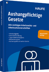 Aushangpflichtige Gesetze - 