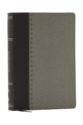 Alexander Maclaren Study Bible: Encouragement and Insights for a Christ-Centered Life (NKJV, Black/Gray Leathersoft, Comfort Print)