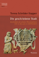 Die geschriebene Stadt - Teresa Schr&ouml;der-Stapper
