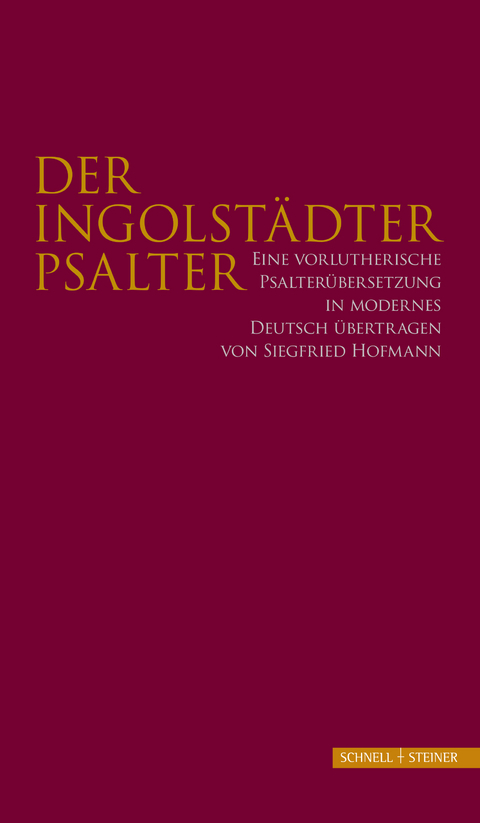 Der Ingolst&auml;dter Psalter - 