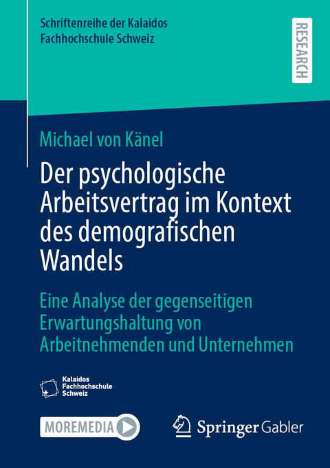 Der psychologische Arbeitsvertrag im Kontext des demografischen Wandels - Michael von K&auml;nel