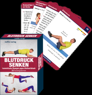 Trainingskarten Blutdruck senken