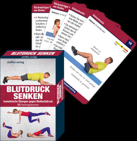 Trainingskarten Blutdruck senken - Ronald Thomschke, Benno Paulitz
