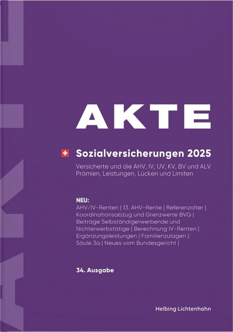 AKTE Sozialversicherungen 2025