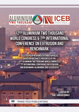 12th Aluminium Two Thousand World Congress & 7th International Conference on Extrusion and Benchmark