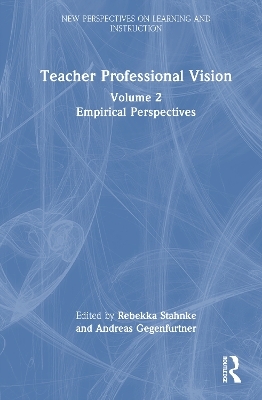 Teacher Professional Vision: Empirical Perspectives - 