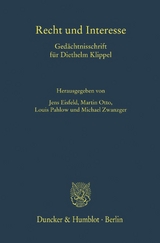 Recht und Interesse - 