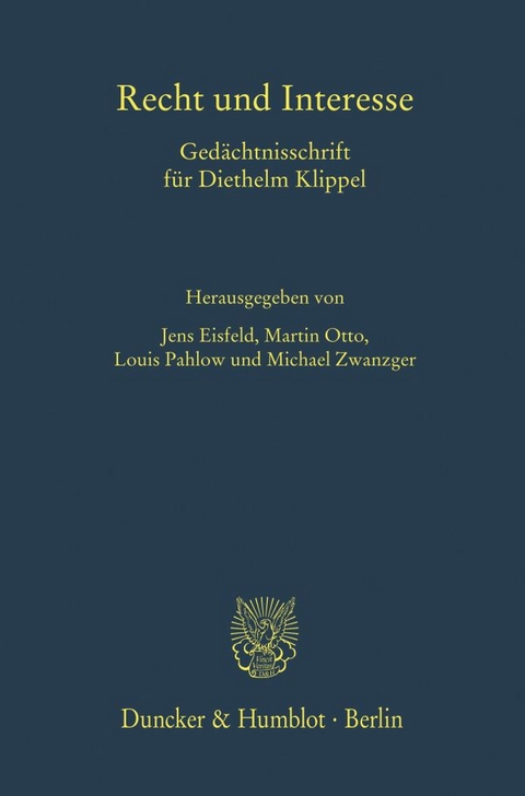 Recht und Interesse - 