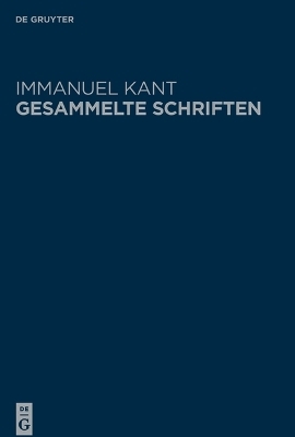 Opus Postumum. 2. Hälfte. (Convolut VII-XIII) - Immanuel Kant