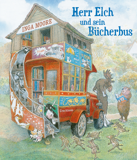 Herr Elch und sein B&uuml;cherbus - Inga Moore