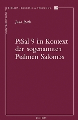 PsSal 9 im Kontext der sogenannten Psalmen Salomos - J. Rath