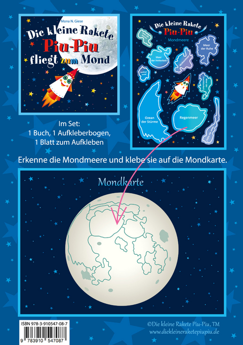 Set "Die Mondmeere" - Mona N. Giese