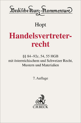 Handelsvertreterrecht - Hopt, Klaus J.
