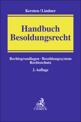 Handbuch Besoldungsrecht - Hebeler, Timo; Kersten, Jens; Lindner, Josef Franz