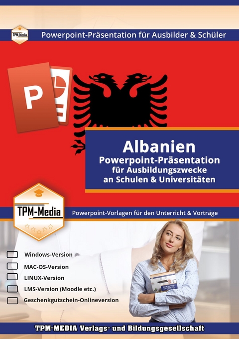 PowerPoint Pr&auml;sentation: Land Albanien &ndash; Lehrmaterial f&uuml;r Ausbilder und Sch&uuml;ler - Thomas Mueller