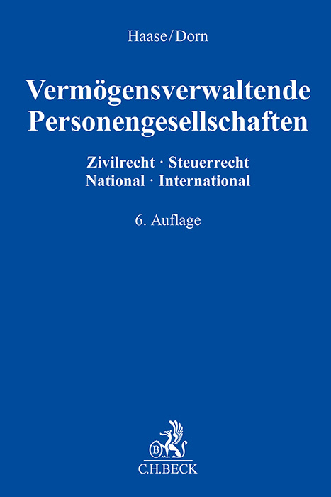 Verm&ouml;gensverwaltende Personengesellschaften - 