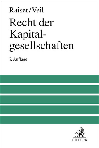 Recht der Kapitalgesellschaften