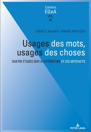 Usages des mots, usages des choses