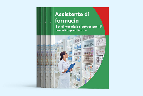 Assistente di farmacia AFC: supporto didattico 1 anno (Versione cartacea con e-book)