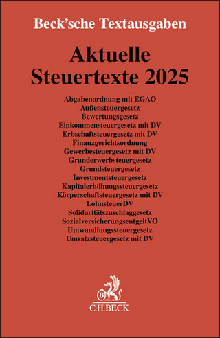 Aktuelle Steuertexte 2025