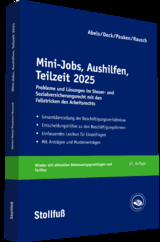 Mini-Jobs, Aushilfen, Teilzeit 2025 - Andreas Abels, Thomas Pauken, Wolfgang Deck