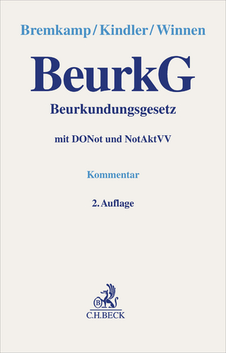 Beurkundungsgesetz. BeurkG