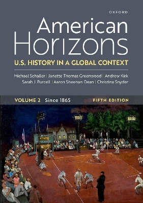 American Horizons - Michael Schaller, Janette Thomas Greenwood, Andrew Kirk, Sarah J. Purcell, Aaron Sheehan-Dean