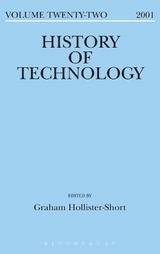 History of Technology Volume 22 - Hollister-Short, Dr. Graham