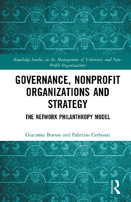 Governance, Nonprofit Organizations and Strategy - GIACOMO BOESSO, Fabrizio Cerbioni
