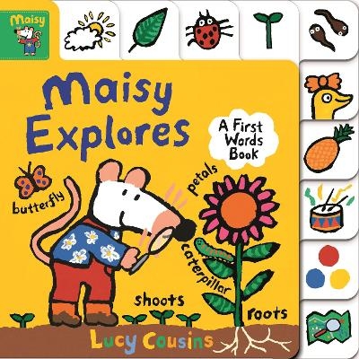 Maisy Explores: A First Words Book - Lucy Cousins