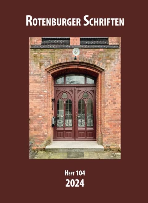 Rotenburger Schriften - Wolfgang D&ouml;rfler, Walter Jarecki, Luise Knoop