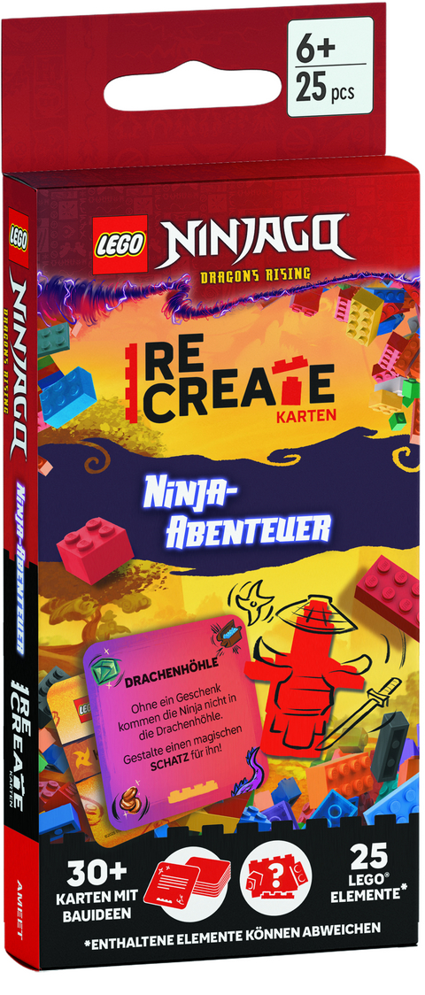 LEGO&reg; - ReCreate Karten - Ninja-Abenteuer