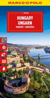 MARCO POLO Reisekarte Ungarn 1:350.000 - 