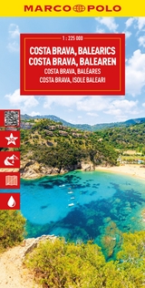Costa Brava, Balearen 1: 225000