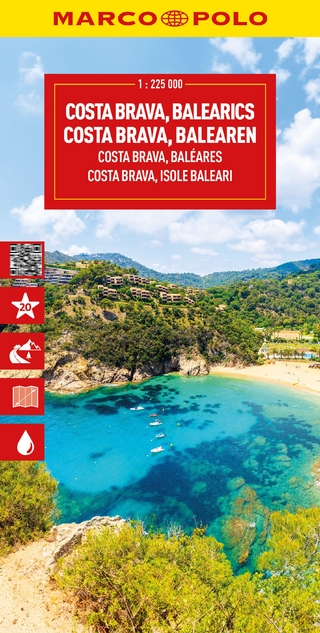 Costa Brava, Balearen 1: 225000