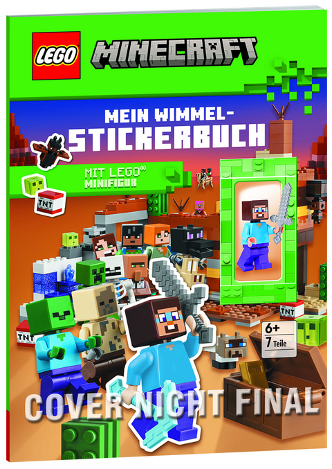 LEGO&reg; Minecraft - Mein Wimmel-Stickerbuch